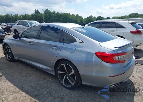 2022 Honda Accord Sport 2.0T из США, поврежденный, VIN 1HGCV2F3XNA001073